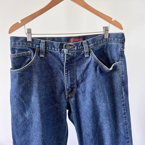 Men's Drifire flame resistant fr Denim jeans cat 2 Size 36 x 34‎ Fire Resistant - Picture 2 of 8